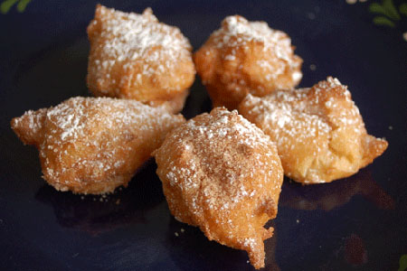 Mini-Krapfen - Rezept für un-gefüllte Krapfen