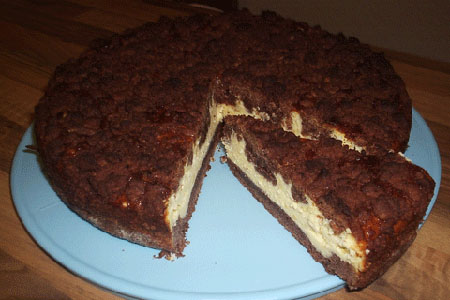 Zupftorte Russischer  Art - Zupfkuchen-Rezept mit Bild